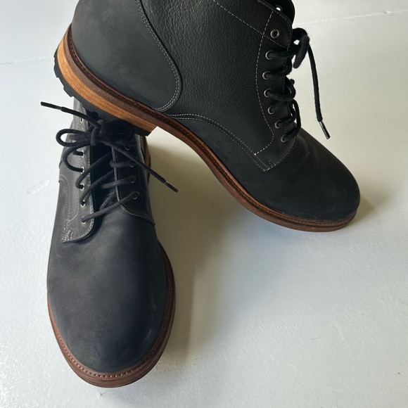 NWOT.Warfield & Grand Black Men's Boots - Picture 5 of 8